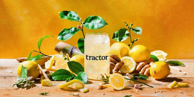 64oz. Tractor Beverage Lemonade