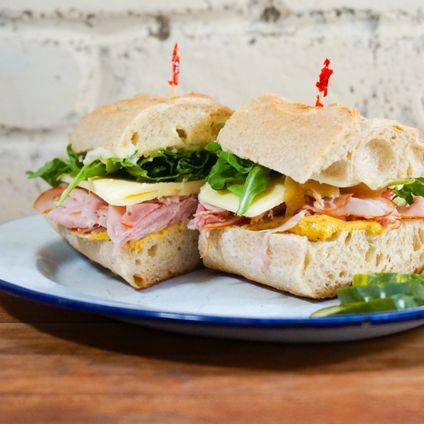 Ham Jam Sandwich