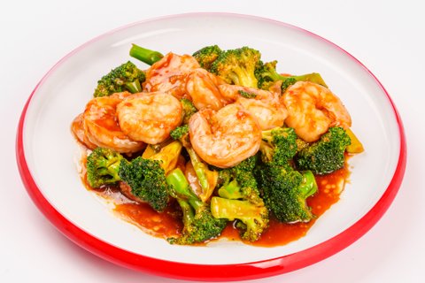 Jumbo Shrimp & Broccoli Tray