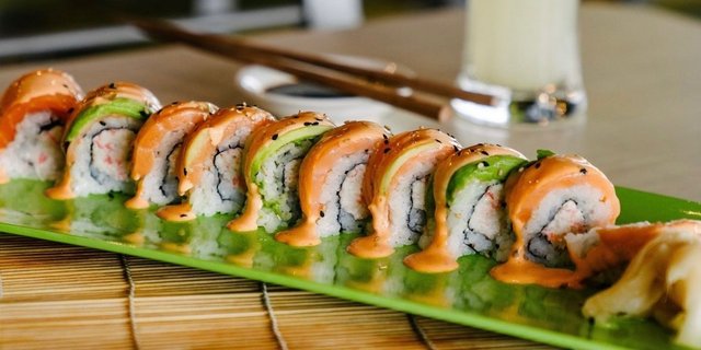 Smoking Dragon Roll
