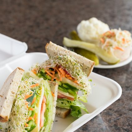 Vegan Veggie Sandwich Boxed Lunch