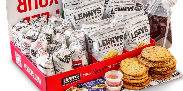 Lennys Custom Subs Bundle Catering Box