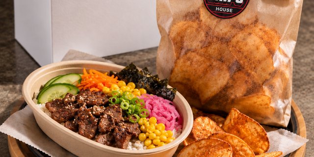 Korean Rice Bowl Meal