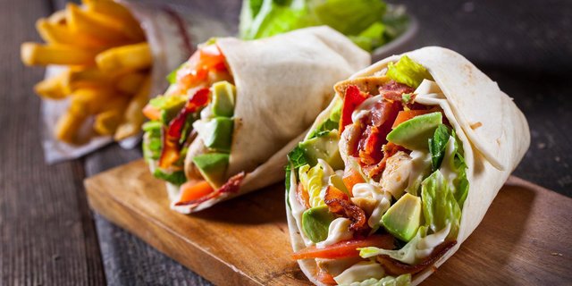 Chicken Avocado Wrap