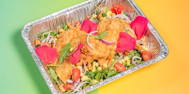Fish Mango Salsa Tray