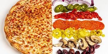 Create-Your-Own Cheese Cauliflower Crust Pizza