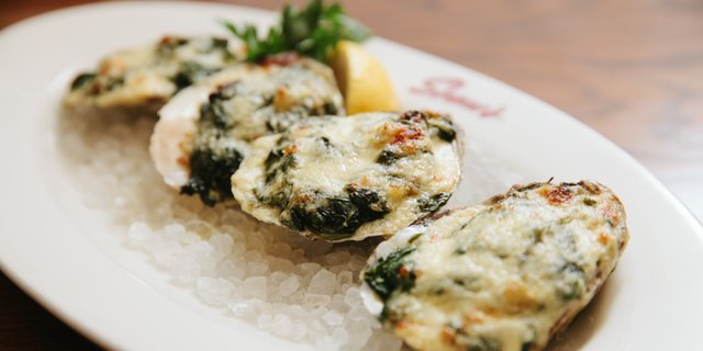 Oysters Rockefeller
