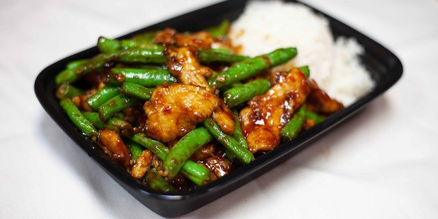 Individual Chicken w/ String Beans