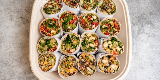 Assorted Wraps Tray
