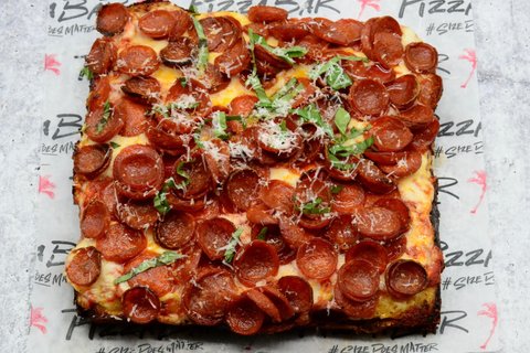 Triple Pepp Sicilian Pizza