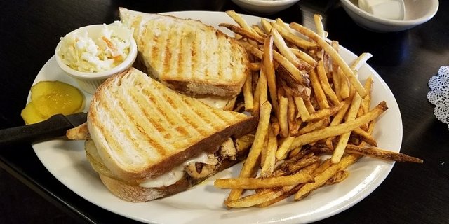 Grilled CHicken Panini