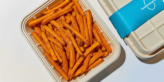 Sweet Potato Wedges Tray