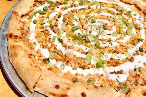 Backyard Chicken Pizza