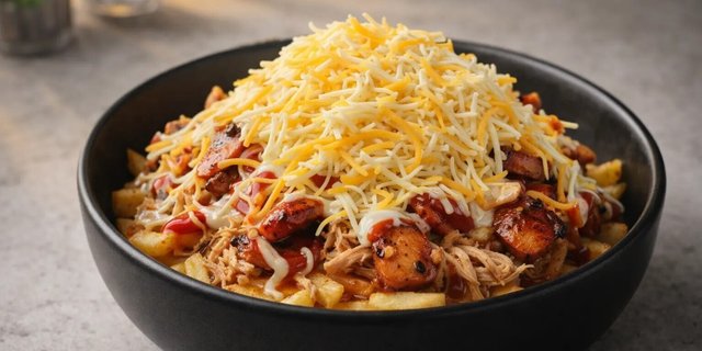 Crazy Salchipapa Bowl