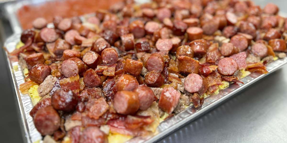 Satsuma Chevron Breakfast Gumbo & BBQ