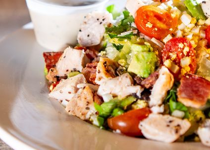 The Loaded Fried Chicken Salad
