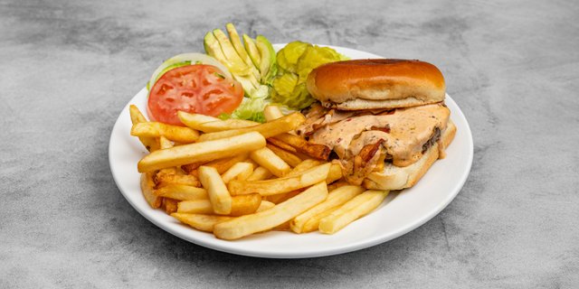Chipotle Cheeseburger Plate