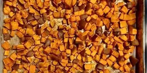 Roasted sweet potato