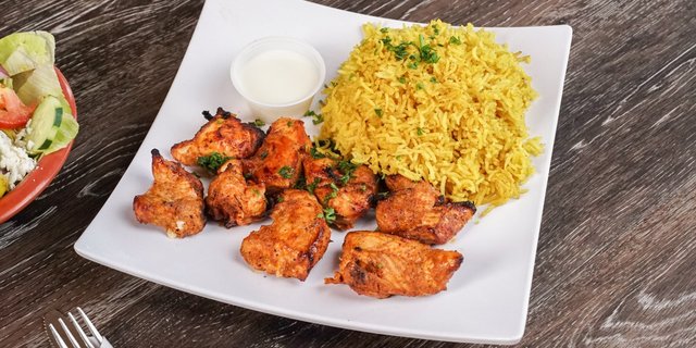 Chicken Shawarma Plate