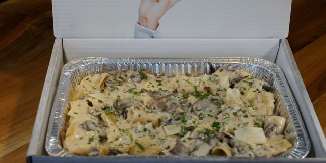 Rigatoni Ala Cream Tray