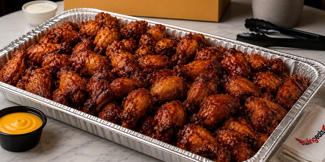 50 Piece Signature Wing Tray