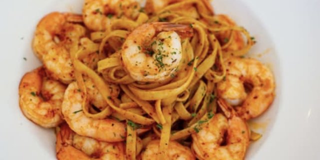 Cajun Shrimp Udon Pasta
