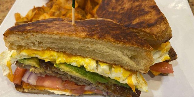 Croissant Breakfast Sandwich