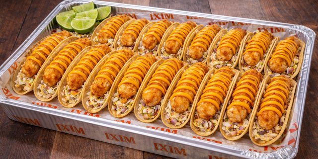 Crispy Fish Taco Tray (Bass Fish)