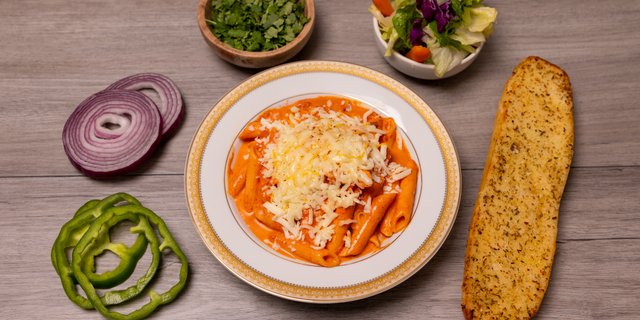 Veggie Butter Curry Penne Pasta