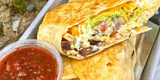 California Breakfast Burrito