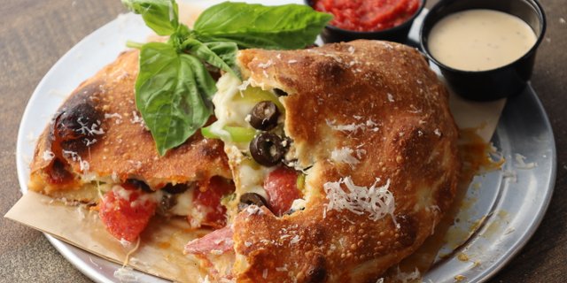 Garlic Chicken Calzone