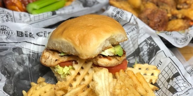 Southwest Chicken Avocado Sandwich