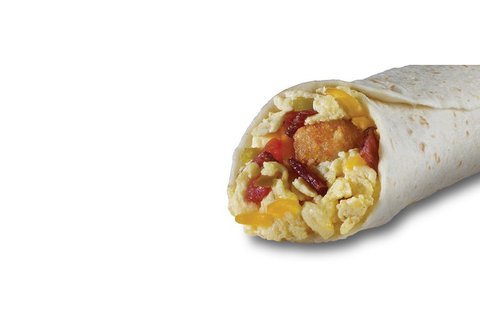 Bacon & Egg Breakfast Burrito