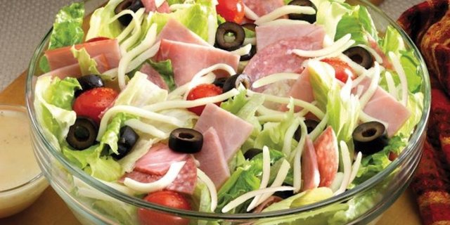Individual Antipasto Salad