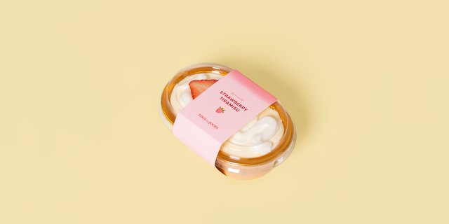 Petite Strawberry Tiramisu