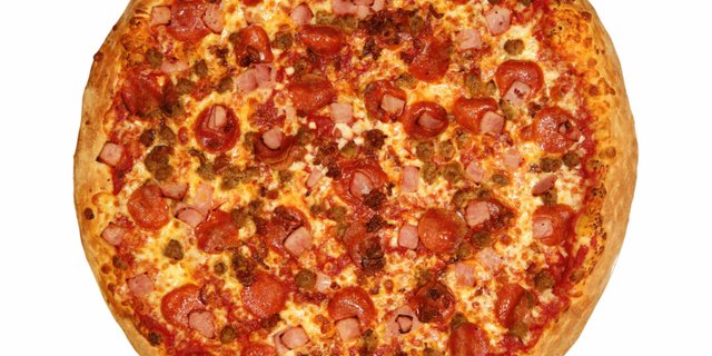 Meaty Greedy Pizza