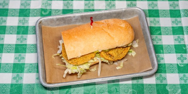 Fried Green Tomato Po'Boy Dozen