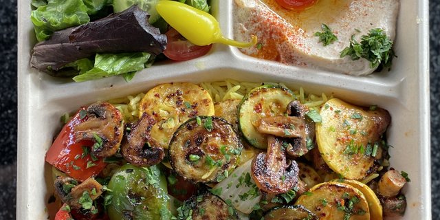Grilled Veggie Plate