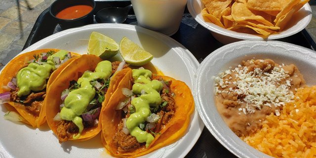 Three Tacos Plate