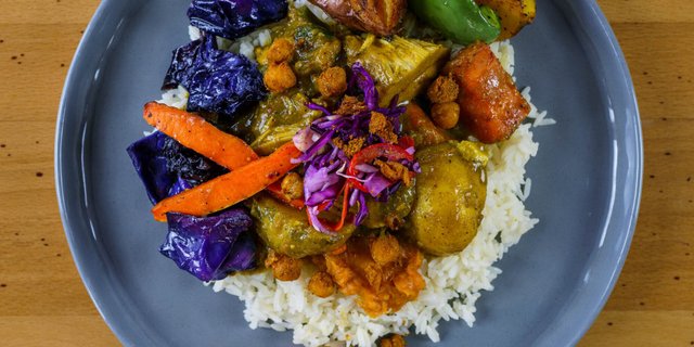 Chicken Bunny Chow Bowl