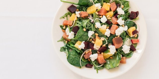 Roasted Beed & Burrata Salad