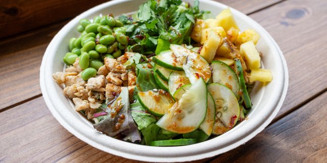 Roasted Chicken Salad Bowl