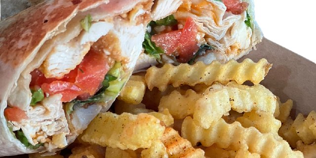 Grilled Chicken Wrap Platter