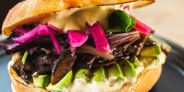 Mushroom Sandwich