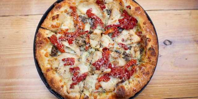 Chicken Pesto Pizza