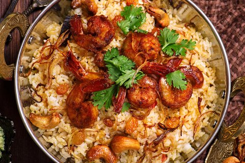 Shrimp Biryani
