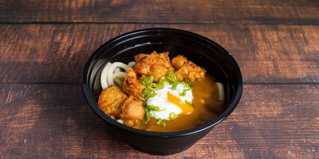 Curry Chicken Kara-age Udon
