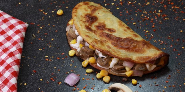 Jamaican Veg Taco