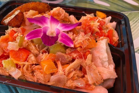 Saltfish w/ Dumplings