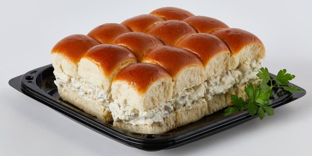 Dill Pickle Chicken Salad Sliders